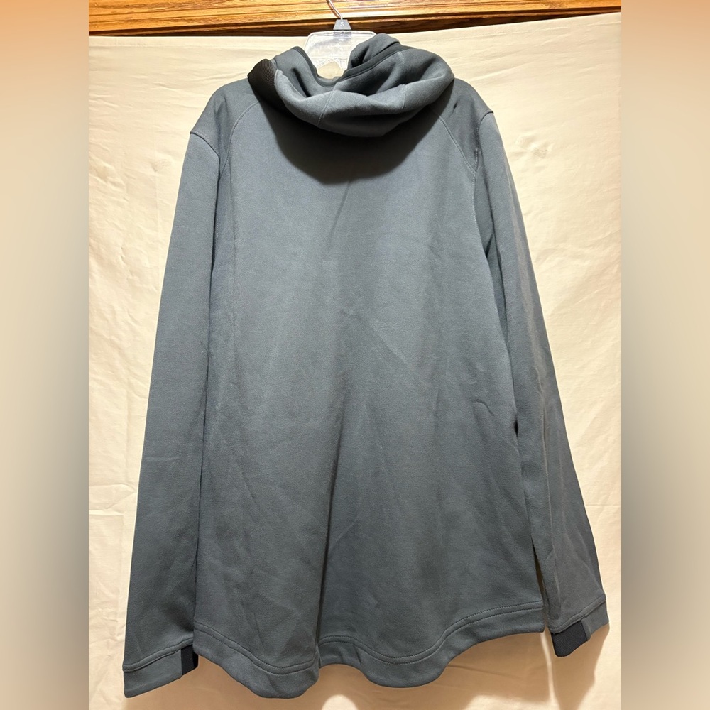 Nike Iowa State Gray Lightweight Full-Zip Hooded Dri-fit Hoodie Size L - Picture 10 of 10